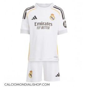 Maglie da calcio Real Madrid Kylian Mbappe #10 Prima Maglia Bambino 2025-26 Manica Corta (+ Pantaloni corti)